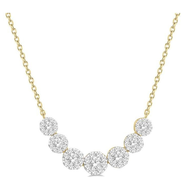 Parkplace Jewelers Lovebright Essential Diamond Smile Necklace 9936VPPFGNKYW
