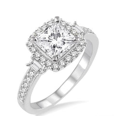 Parkplace Jewelers Princess Shape Halo Diamond Engagement Ring 15460PPFVWG-LE-1.30