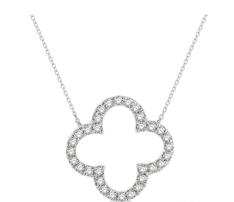Parkplace Jewelers Clover Diamond Pendant 995J1PPFGNKWG
