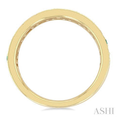 ASHI Gemstone & Diamond Fashion Band 46858PPTGEMYG