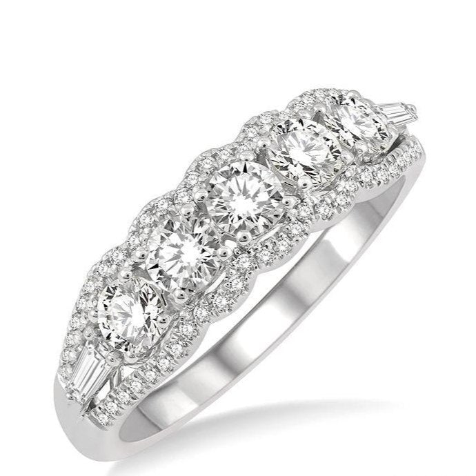 Parkplace Jewelers Round Shape 5 Stone Diamond Fashion Ring 373B1PPFGWG