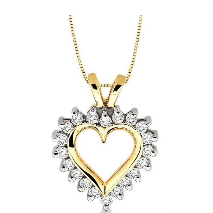 Parkplace Jewelers Heart Shape Diamond Fashion Pendant 93016PPFNPD