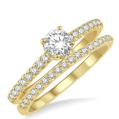 Parkplace Jewelers Round Shape Diamond Wedding Set 259J2PPFHYG-WS
