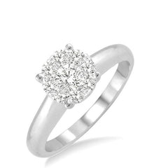 Parkplace Jewelers Round Shape Lovebright Essential Diamond Ring 36908PPFGWG