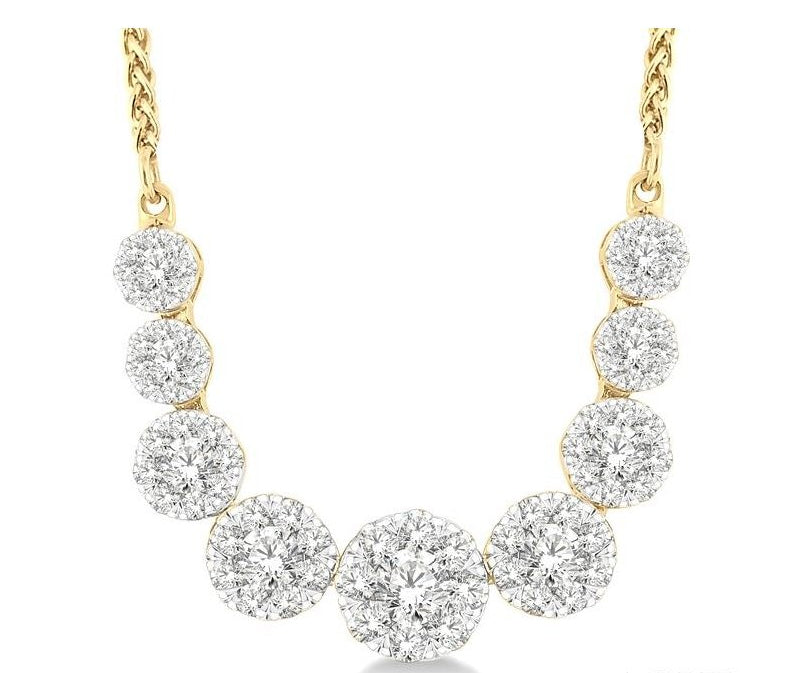 Parkplace Jewelers Lovebright Essential Diamond Smile Necklace 99361PPFVNKYW