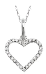 Parkplace Jewelers Heart Shape Diamond Pendant 93698PPFXPDWG