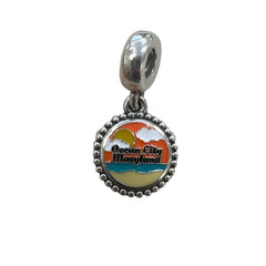 Ocean City Pandora orange sky charm 993-1018866