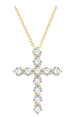 Parkplace Jewelers Cross Diamond Pendant 96450PPFGPDYG-4.00