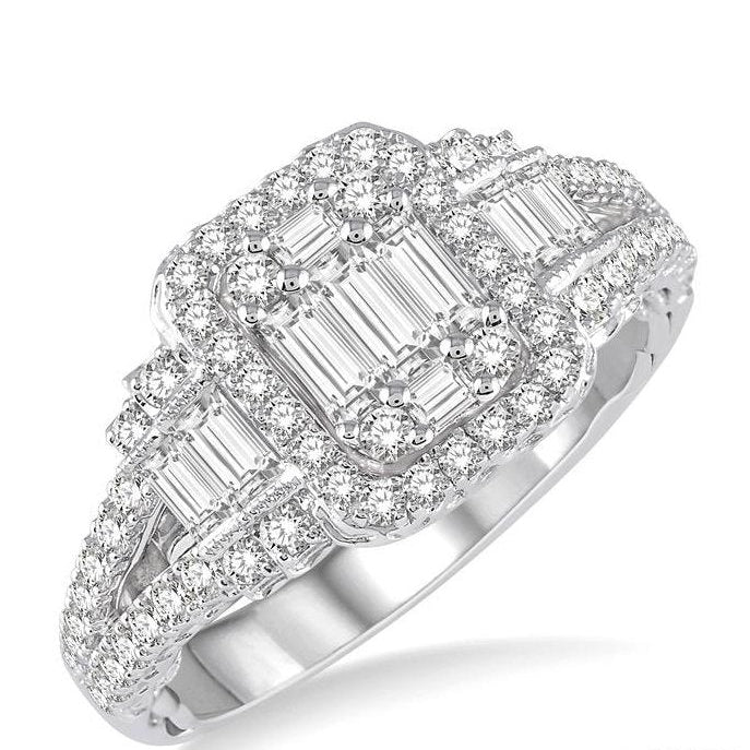 Parkplace Jewelers Halo Fusion Diamond Engagement Ring 111D1PPFVWG
