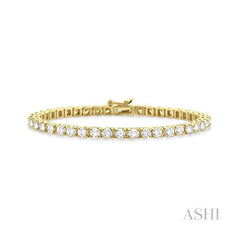 ASHI Diamond Tennis Bracelet 70167PPFGYG