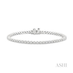 ASHI Diamond Tennis Bracelet 73372PPFGWG