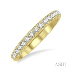 ASHI Diamond Wedding Band 33325PPFGYG