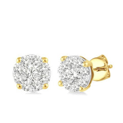 Parkplace Jewelers Round Shape Lovebright Essential Diamond Stud Earrings 91753PPFGERYW