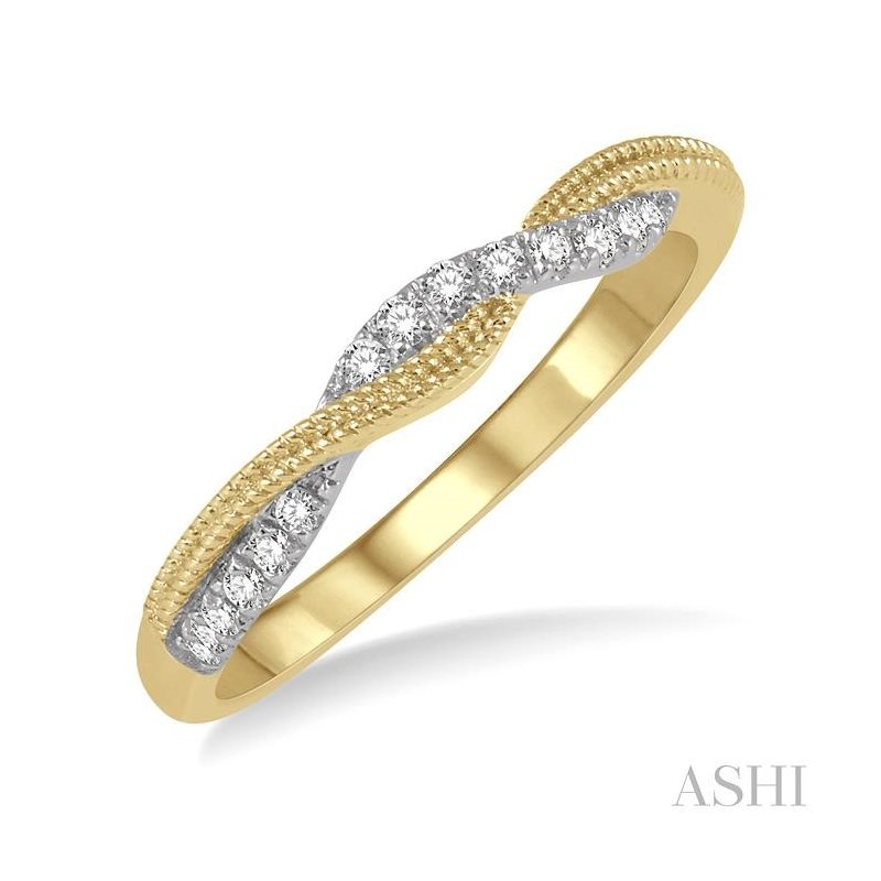 ASHI Swirl Diamond Fashion Ring 352B8PPFHYG