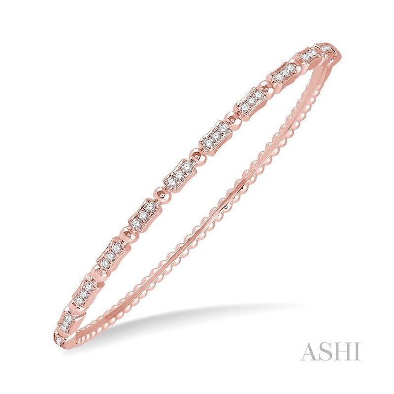 ASHI Stackable Diamond Bangle 7998HPPFHPG