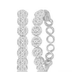 Parkplace Jewelers Lovebright Essential Diamond Hoop Earrings 905A0PPFHERWG-2.00