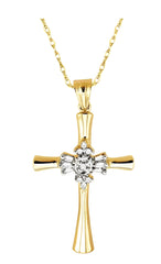 Parkplace Jewelers Cross Diamond Pendant 95068PPFXPD