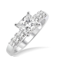Parkplace Jewelers Princess Shape Diamond Engagement Ring 23161PPFVWG-LE