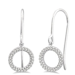 Parkplace Jewelers Circle Petite Diamond Fashion Earrings 627A8PPTSERWG