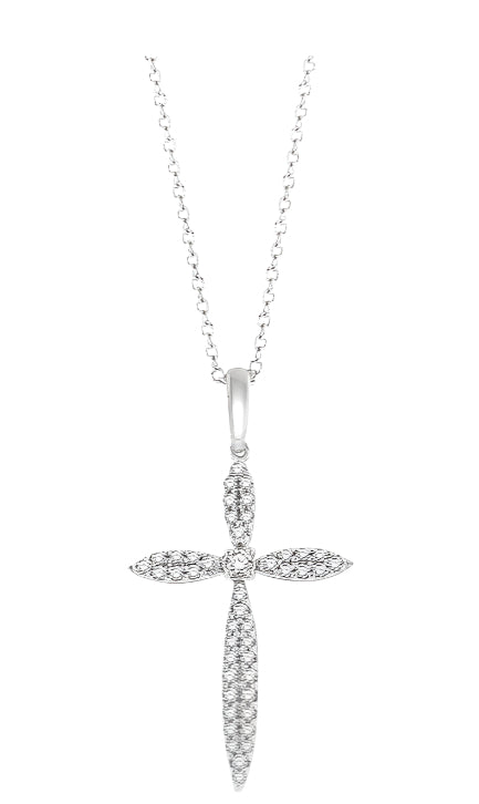 Parkplace Jewelers Cross Diamond Pendant 961B6PPTGPDWG