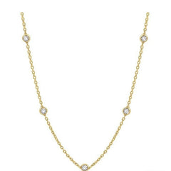 Parkplace Jewelers Diamond Station Necklace 990A1PPFHNKYG