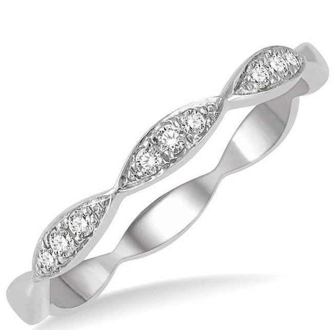 Parkplace Jewelers Stackable Diamond Wedding Band 34089PPFGWG