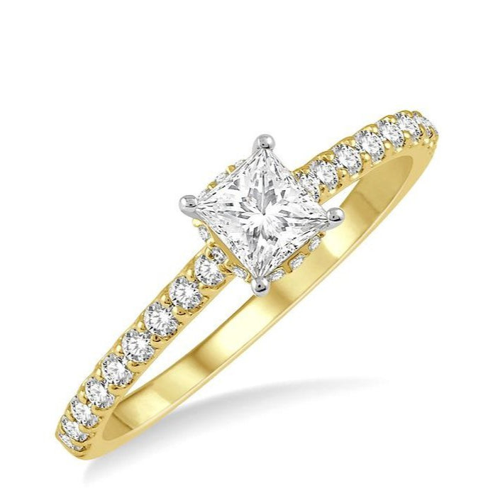 Parkplace Jewelers Princess Shape Diamond Engagement Ring 259J4PPFHYG-LE-PRN