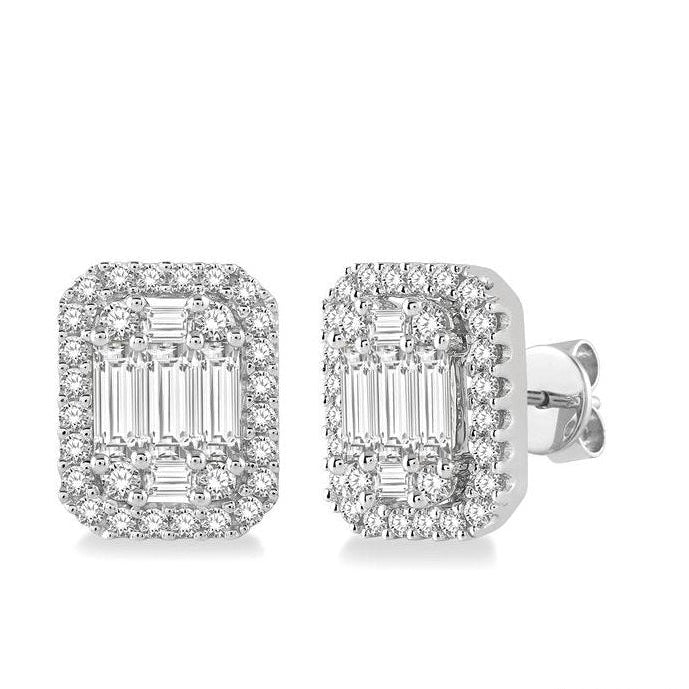 Parkplace Jewelers Halo Fusion Diamond Earrings 970A4PPFVERWG