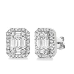Parkplace Jewelers Halo Fusion Diamond Earrings 970A4PPFVERWG