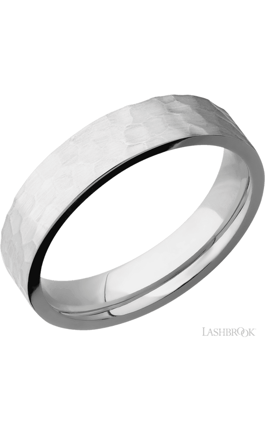 5 mm wide Flat Cobalt Chrome band.