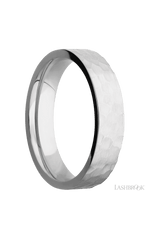5 mm wide Flat Cobalt Chrome band.