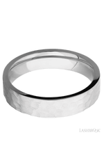 5 mm wide Flat Cobalt Chrome band.