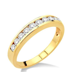 Parkplace Jewelers Channel Set Diamond Wedding Band 30303PPFN