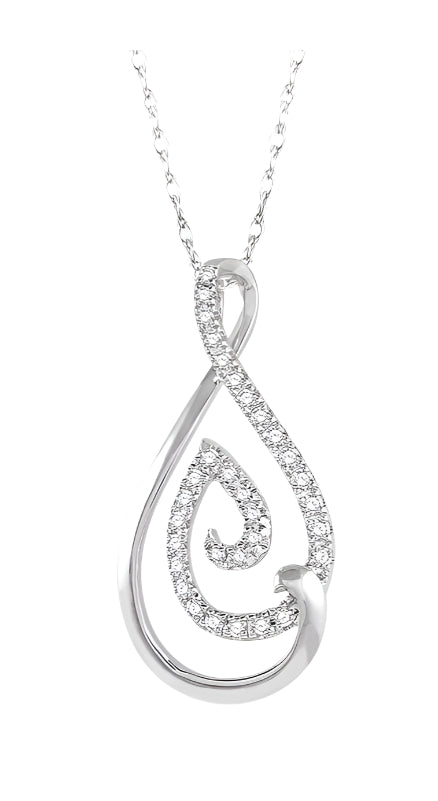 Parkplace Jewelers Drop Diamond Fashion Pendant 90308PPTSPDWG