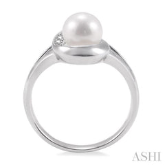 ASHI Pearl & Diamond Fashion Ring 55709PPFXWG