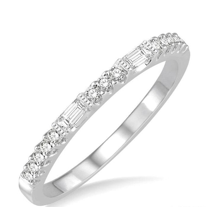 Parkplace Jewelers Stackable Baguette Diamond Fashion Band 31486PPFHWG