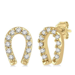 Parkplace Jewelers Horseshoe Petite Diamond Fashion Earrings 647B8PPTSERYG