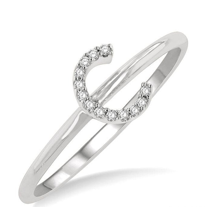 Parkplace Jewelers Block 'C' Initial Diamond Ring 365D9PPTSWG-C