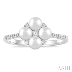 ASHI Pearl & Diamond Fashion Ring 56398PPTGWPWG