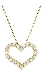 Parkplace Jewelers Heart Shape Diamond Pendant 94053PPFGPDYG