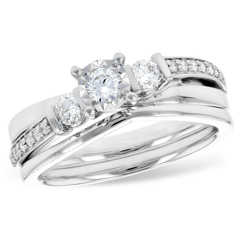 Parkplace Jewelers 14KT Gold Two-Piece Wedding Set G309-12187