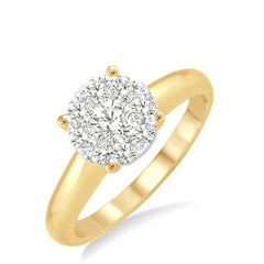 Parkplace Jewelers Round Shape Lovebright Essential Diamond Ring 36908PPFGYW