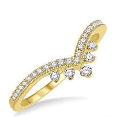 Parkplace Jewelers Chevron Diamond Wedding Band 30196PPFHYG