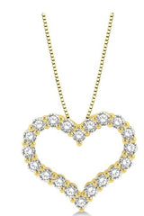 Parkplace Jewelers Heart Shape Diamond Pendant 94051PPFGPDYG