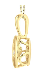 Parkplace Jewelers Round Shape Emotion Diamond Pendant 69097PPFHPDYG