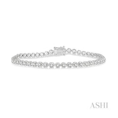 ASHI Illusion Diamond Tennis Bracelet 70252PPTGWG