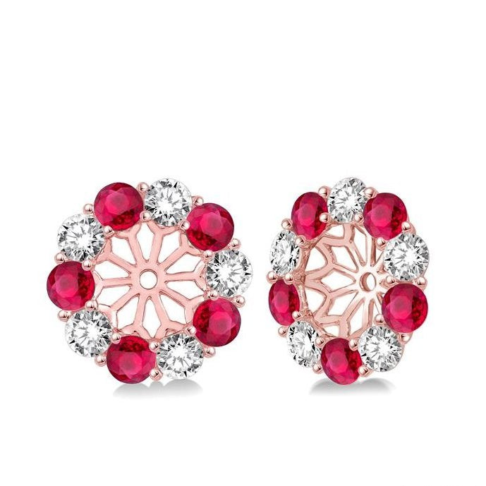 Parkplace Jewelers Gemstone & Diamond Earrings Jacket 65373PPFVRBPG