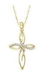 Parkplace Jewelers Cross Diamond Fashion Pendant 95689PPFNPDYG
