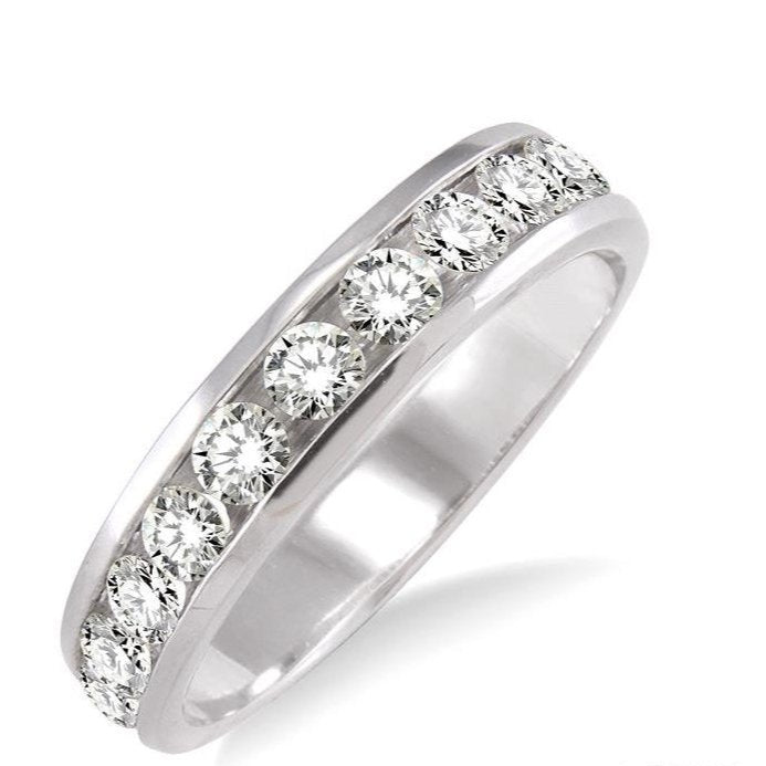 Parkplace Jewelers Channel Set Diamond Wedding Band 30321PPFHWG