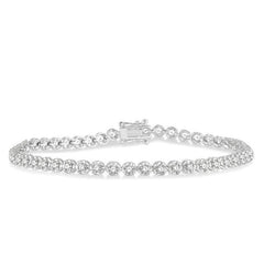 Parkplace Jewelers Illusion Diamond Tennis Bracelet 70252PPFGWG